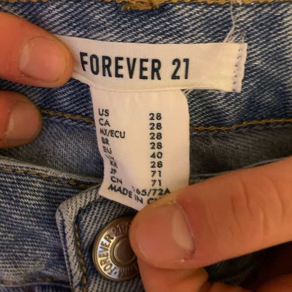 forever 21 mom jeans - Picture 2 of 3